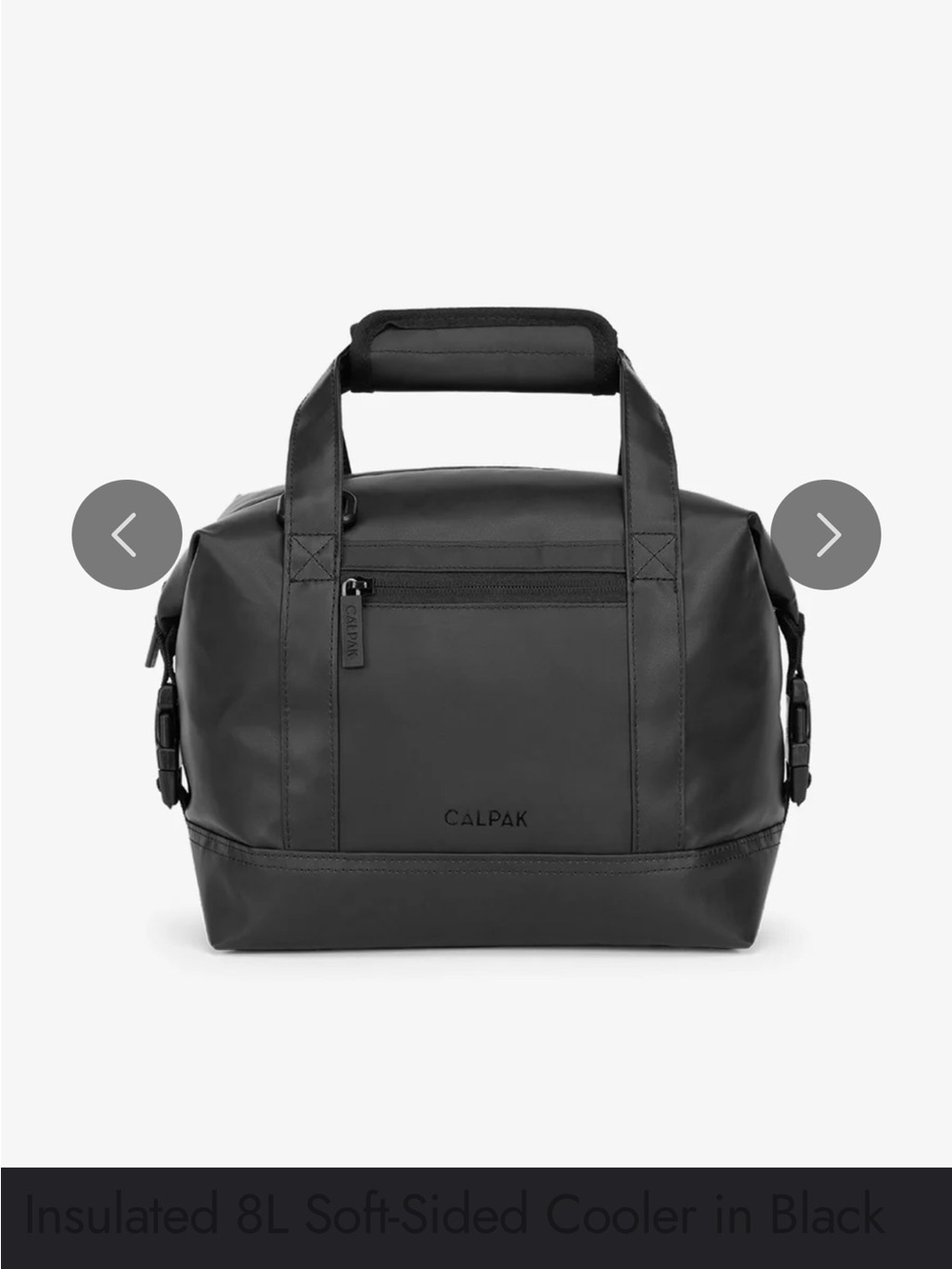 Calpak Black Toiletry & Travel Organizer Bag
